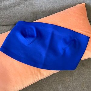 Free People Nina Bandeau bra nwt blue flame